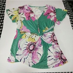 Deletta Anthropologie Floral Rop